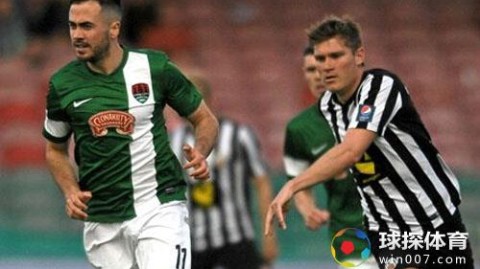 北欧豪门主场奏凯，罗森博格3-0完胜科克城