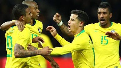 巴西3-0奥地利：世界杯前最后一练